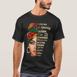 Jag är en Aquarius drottning starkare än du tror T Shirt