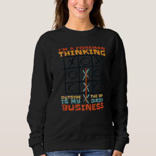 Jag är en arbetsledare som tänker utanför boxen va t shirt