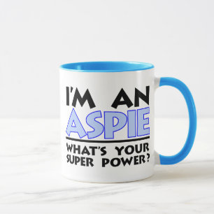 Jag är en Aspie. Vad är din Toppen? Mugg