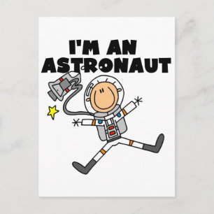 Jag är en Astronaut Tshirts och presenter Vykort