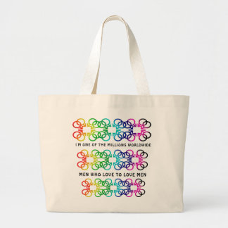 JAG ÄR EN AV MILJONER Tote Bag Jumbo Tygkasse