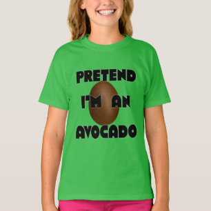 Jag är en Avocado, Funny Avocado Costume T Shirt
