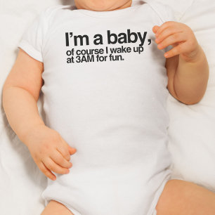 Jag är en baby, självklart vaknar jag upp på 3AM f T Shirt