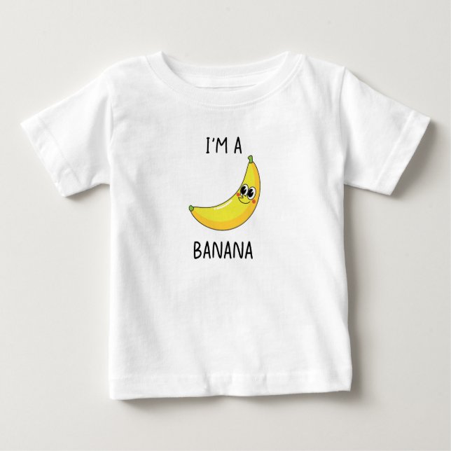 Jag är en banan t shirt (Framsida)