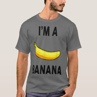 Jag är en Banana Banana Costume Halloween Yel T Shirt