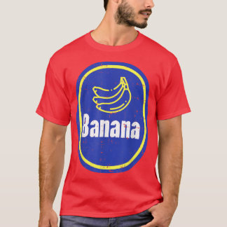 Jag är en Banana Costume Halloween Fruit Sticker Y T Shirt