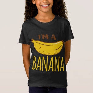 Jag är en bananfrukt i party Vegan Vegetarian Funn T Shirt