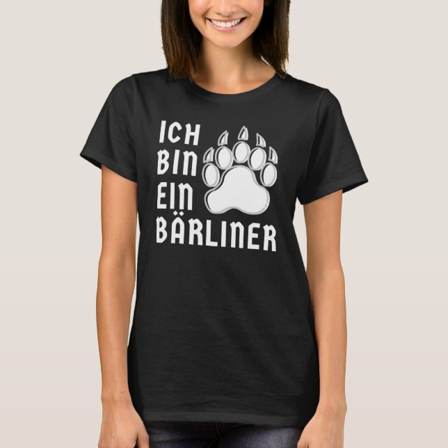 Jag är en Bärliner Berlin Berliner T Shirt (Framsida)