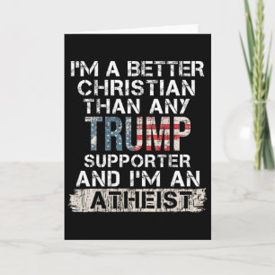Jag är en bättre kristen än någon Trump-supporter Kort