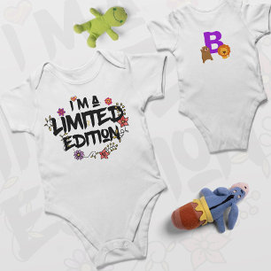 Jag är en BEGRÄNSAD EDITION BABY med klutbjörn och T Shirt