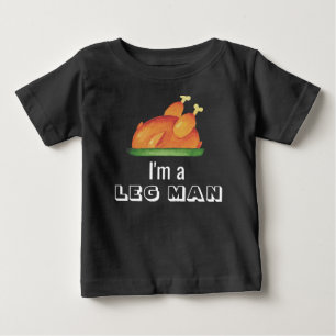 Jag är en benman Rolig 1:a Thanksgiving-kyckling T Shirt
