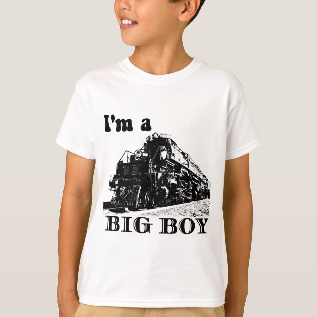 Jag är en Big Boy Shirt T Shirt (Framsida)