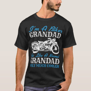 Jag är en Biker farfar, farfar, farfar T Shirt