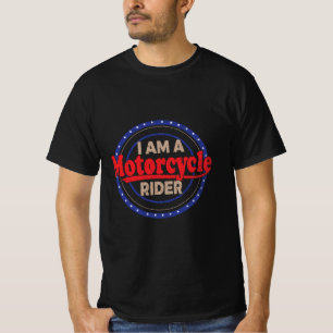 Jag är en Biker för motorcykelrider Vintage T-Shir T Shirt