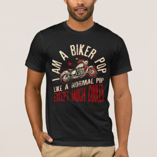 Jag är en Biker pop-utskrift... lustig gåva för Co T Shirt