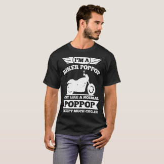 JAG ÄR EN BIKER POPPOP SOM NORMAL POPPOP TEE