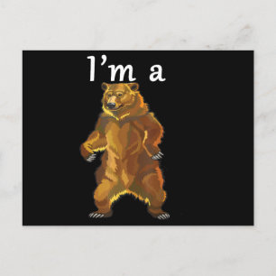 Jag är en björngrizzly och Björnar Vykort