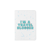 "Jag är en Bloggare" Passport-Sleeve /
