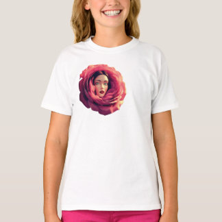 Jag är en blomma t shirt