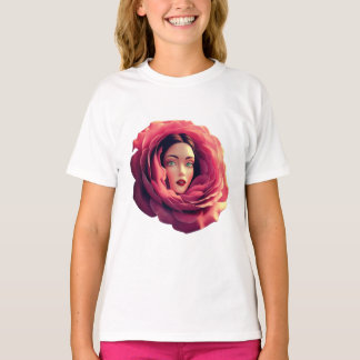 Jag är en blomma t shirt
