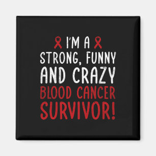 Jag är en Blood Cancer Survivor! Blood Cancer Awar Magnet