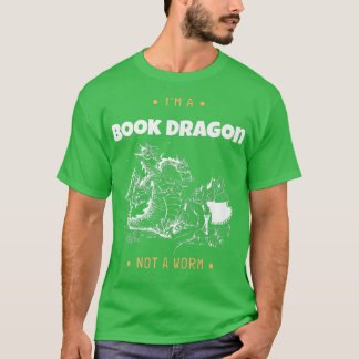 Jag är en Bok-drak, inte en Mask Bok Älskare640 T Shirt