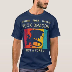 Jag är en Bok-drak, inte en Mask Bok Älskare 651 T Shirt