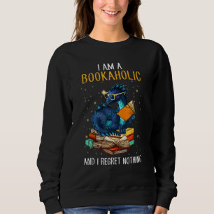 Jag Är En Boknarkoman Och Jag Ångrar Ingenting Dra T Shirt