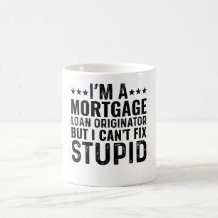 JAG ÄR En bolåneförmedlare men jag kan inte fixa Kaffemugg