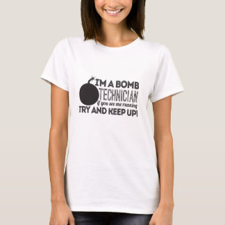 Jag är en bombtekniker om du ser mig köra en t shirt