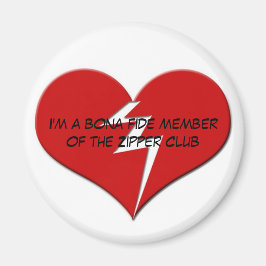 Jag är en Bona Fide-medlem i Zipper-Klubben Magnet