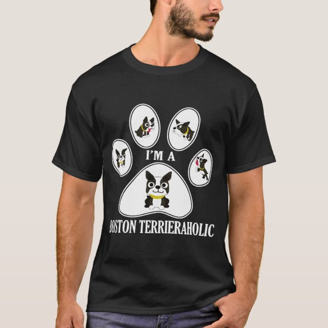 Jag är en Boston Terrierahotell T Shirt (Framsida)