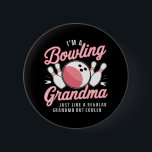 Jag är en Bowling Grandma Funny Bowling Bowlareare Knapp<br><div class="desc">Jag är en Bowling Grandma Funny Bowling Bowlareare</div>