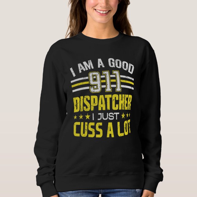 Jag är en bra 911-operatör, jag svär bara mycket t shirt (Framsida)