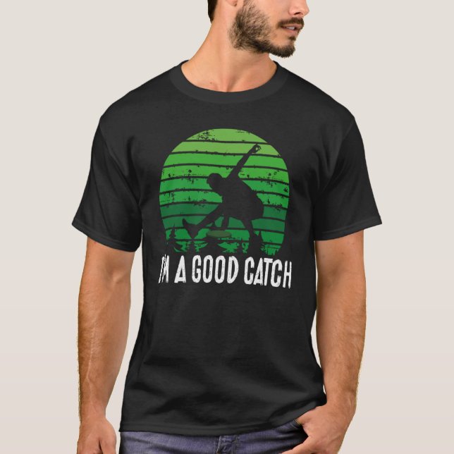Jag är en bra fångst Ultimate Frisbee T Shirt (Framsida)