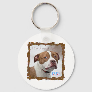 Jag är en Bra Hund Nyckelring