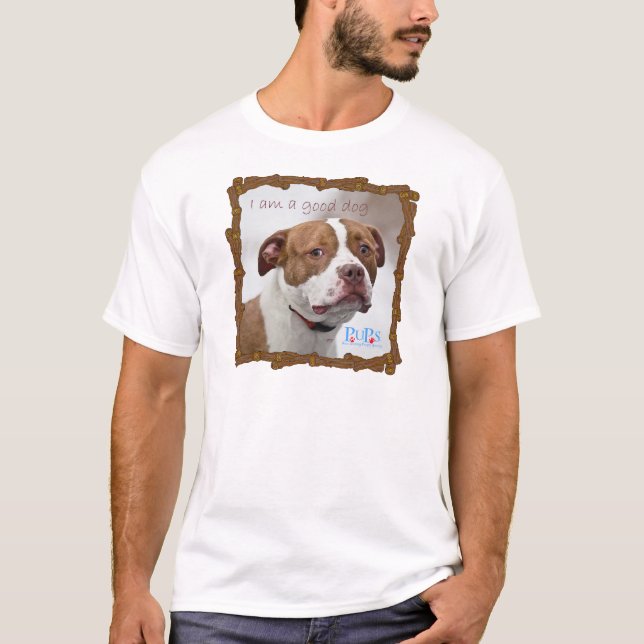 Jag är en Bra Hund Tee Shirt (Framsida)