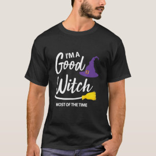 Jag är en Bra Witch, mestadels på tidshuset Hallow T Shirt