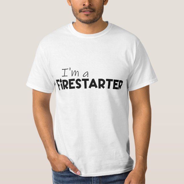 "Jag är en brandman" - brandmotivation T Shirt (Framsida)