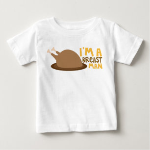 Jag är en Breast Man Thanksgiving Turkiet T Shirt