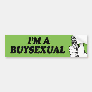 JAG ÄR EN BUYSEXUELL -.png Bildekal