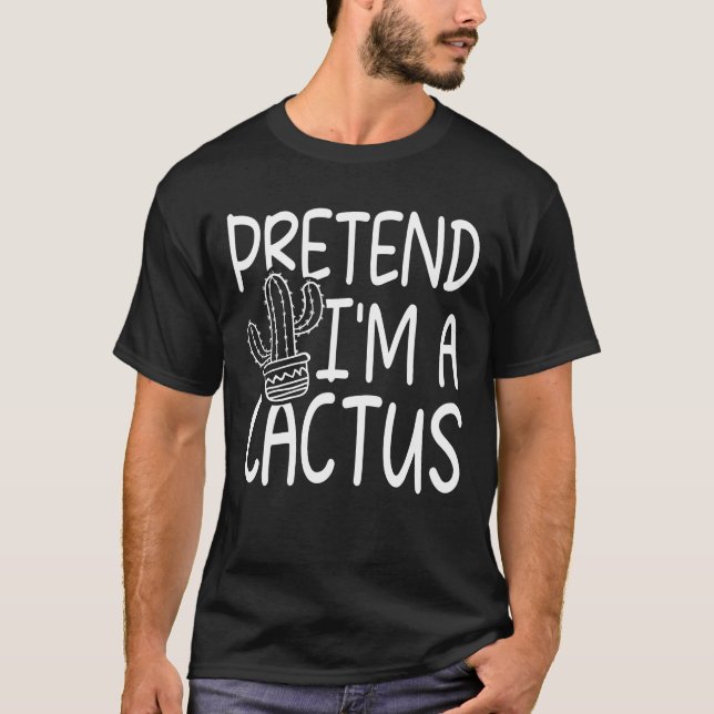 Jag är en Cactus T Shirt (Framsida)