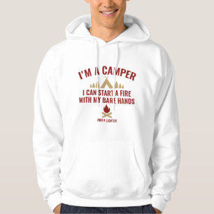 Jag är en Camper Hoodie