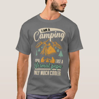 jag är en campingpappa present t shirt