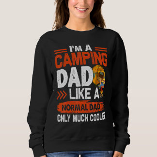 Jag är en campingpappa som en vanlig pappa bara my t shirt