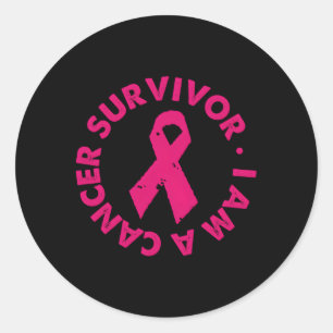 Jag är en cancerföljare Relay-händelse K Runt Klistermärke
