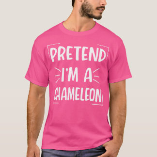 Jag är en Chameleon Funny Halloween Chameleon T Shirt