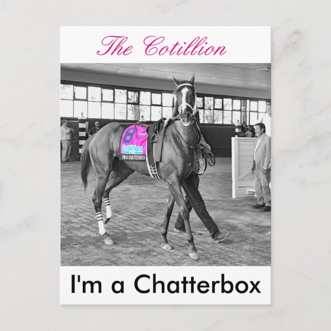 Jag är en Chatterbox Vykort (Framsida)