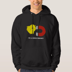 Jag är en Chick Magnet Hoodie