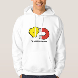 Jag är en Chick Magnet Hoodie